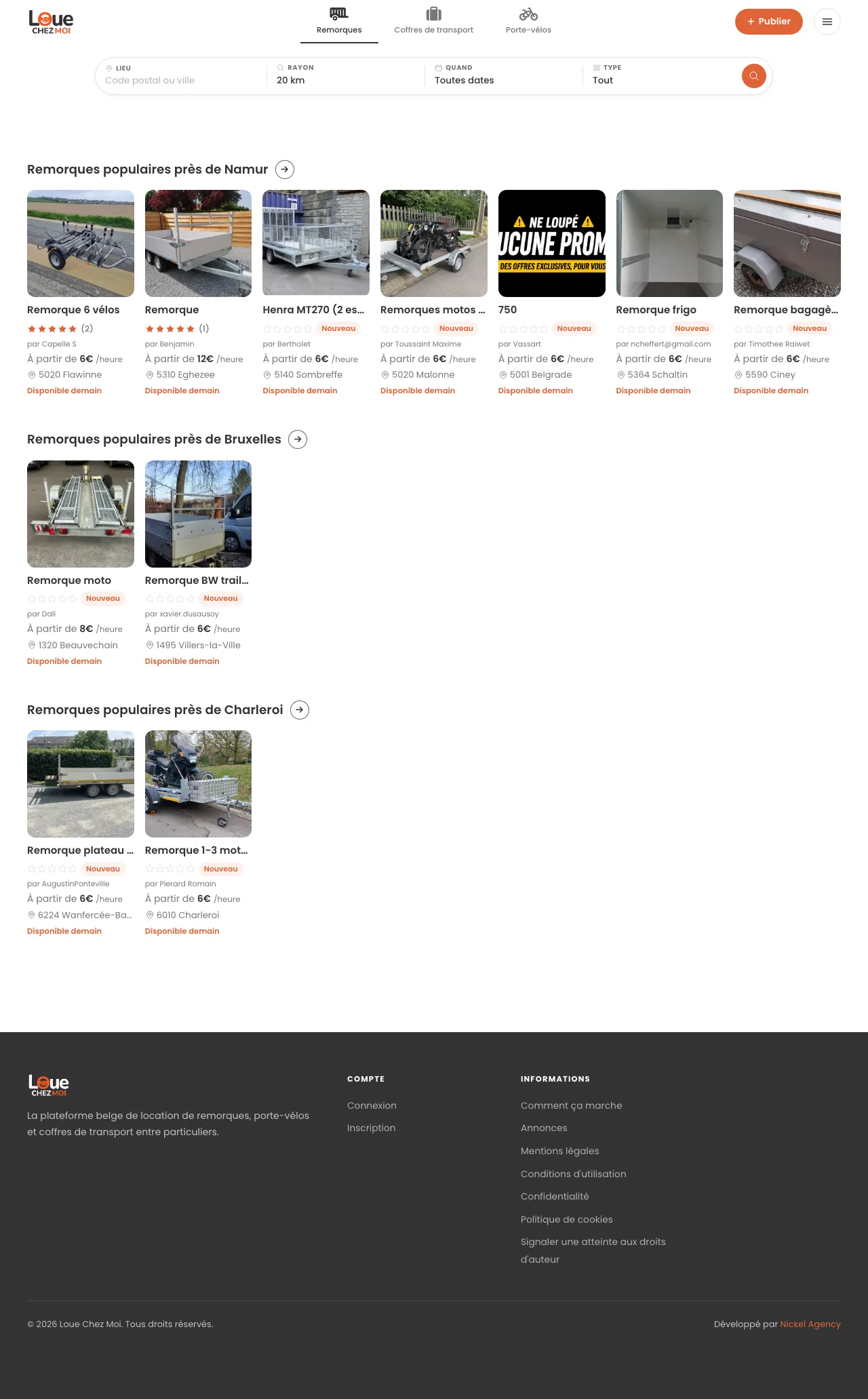 Capture intégrale du site LoueChezMoi