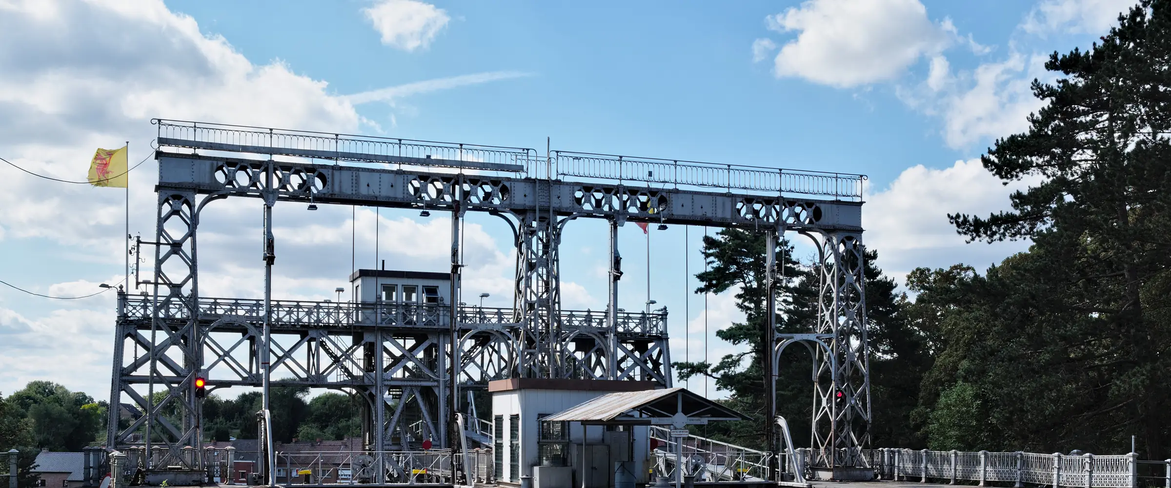 L’ascenseur hydraulique n° 3 du Canal du Centre, à Strépy-Bracquegnies