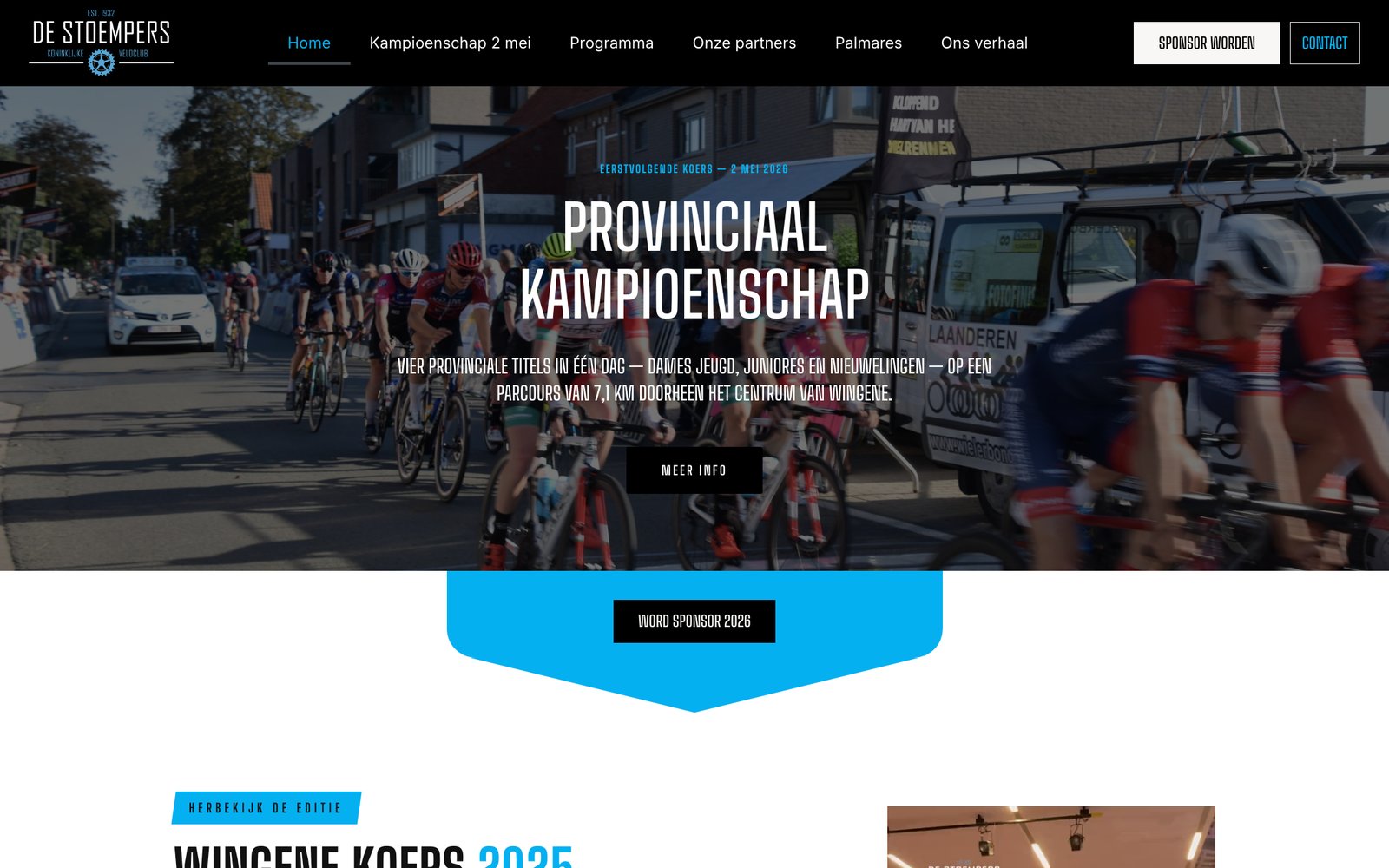 Wingene Koers — Desktop